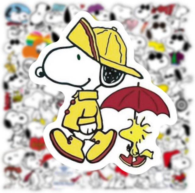 Bandai Snoopy-Hund Aufkleber, 50 Stück - Bild 1