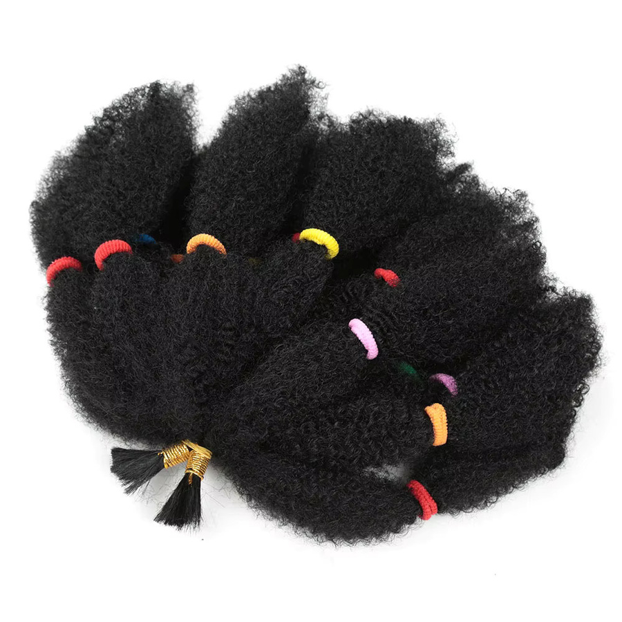 Afro Kinky Hair synthetisches vorgedehntes Afro Kinky Twist Haar, 30,5 cm - Bild 2