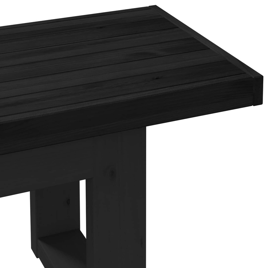 NOAIN Esstischbank aus Massivholz Kiefer in rustikalem Design, B/T/H: 180 x 41 x 45 cm - Bild 4