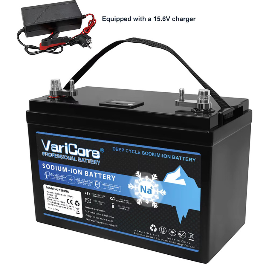 VariCore Natrium-Ionen-Akku für Wohnmobile, Elektroautos, Golfcarts und Solaranlagen 12V/15,6V 75Ah/80Ah niedrigtemperaturbeständig - Bild 4