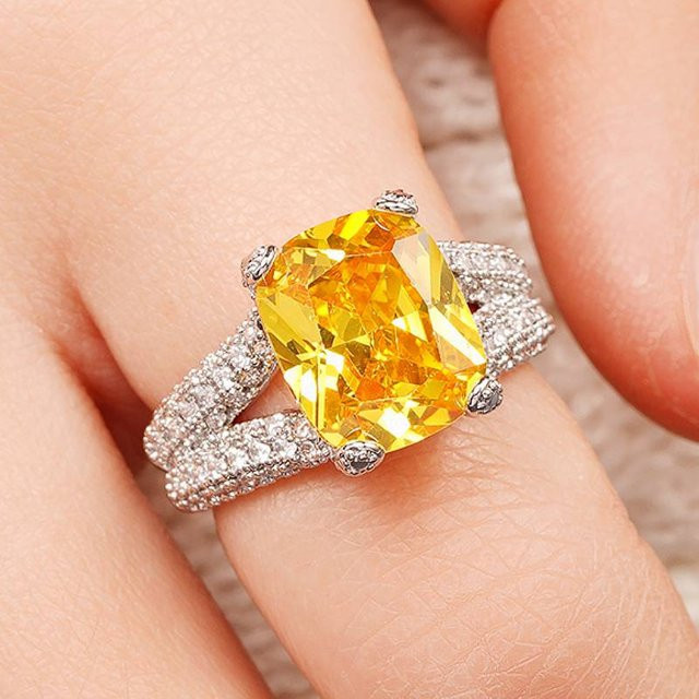 Huitan Ring, Silber, Zirkonia, Damen - Bild 1