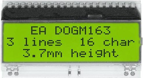 DISPLAY VISIONS 7-Segment-Anzeige in Gelb-Grün mit 3 Ziffern, 3.65mm, 3.3 V und 5V - Bild 1