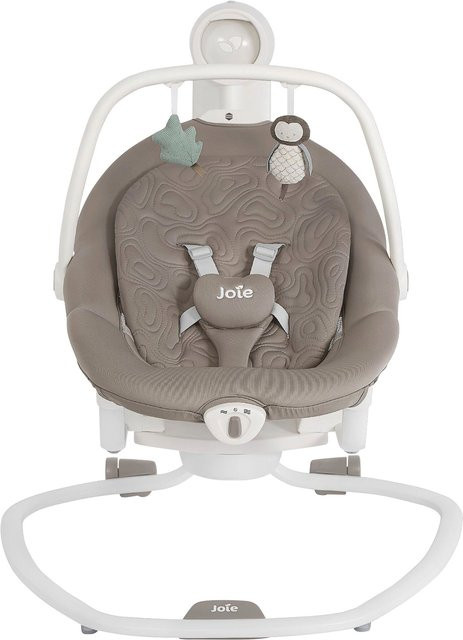 Joie Babyschaukel Serina 2in1 in Grau und Braun - Bild 1
