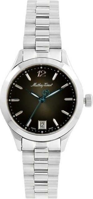 Mathey-Tissot Damenuhr, Edelstahl, Quarz, Schwarz - Bild 1