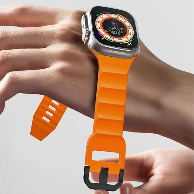 HUBANDE Uhrenarmband Silikon, Bunt, Unisex - Bild 1