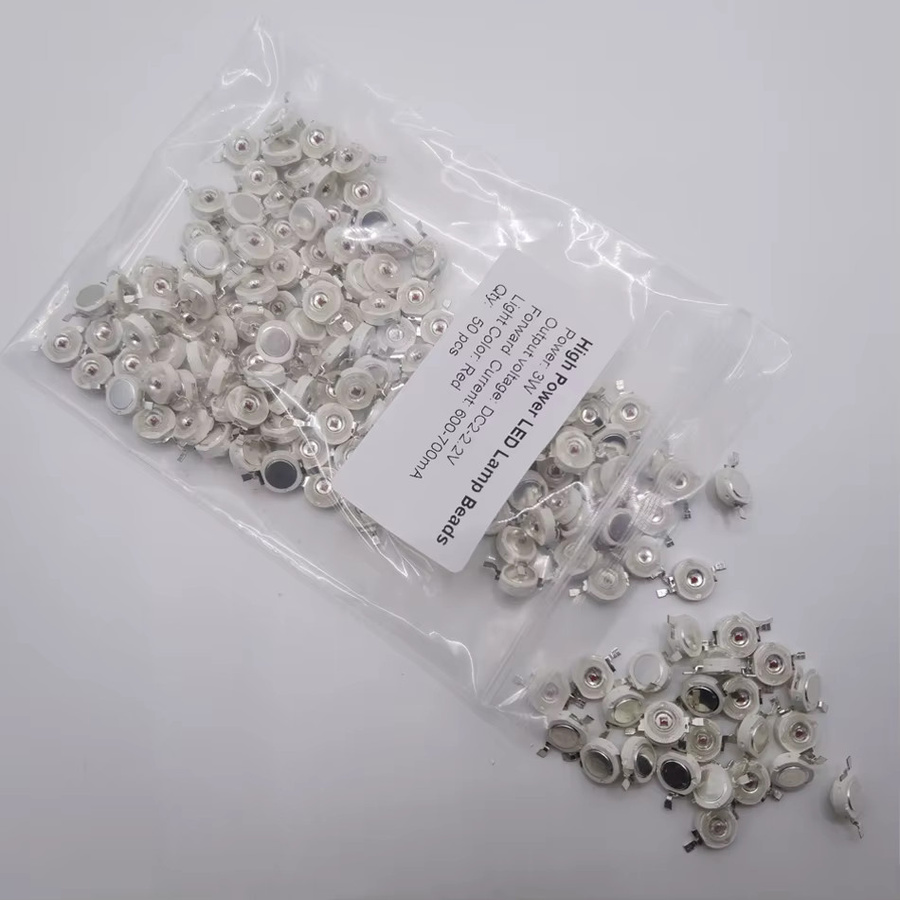 TiaoChongYi Hochleistungs-LED-Chips SMD 1W 3W in verschiedenen Farben RGB Warmweiß Rot Grün Blau Gelb - Bild 2