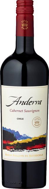 Anderra Cabernet Sauvignon Rotwein, Chile, 2021, trocken, 0,75 l - Bild 1