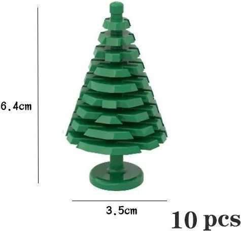LEGO Pflanzen Kiefer Fichte Steingarten, Bausteine, ab 6 Jahren - Bild 1