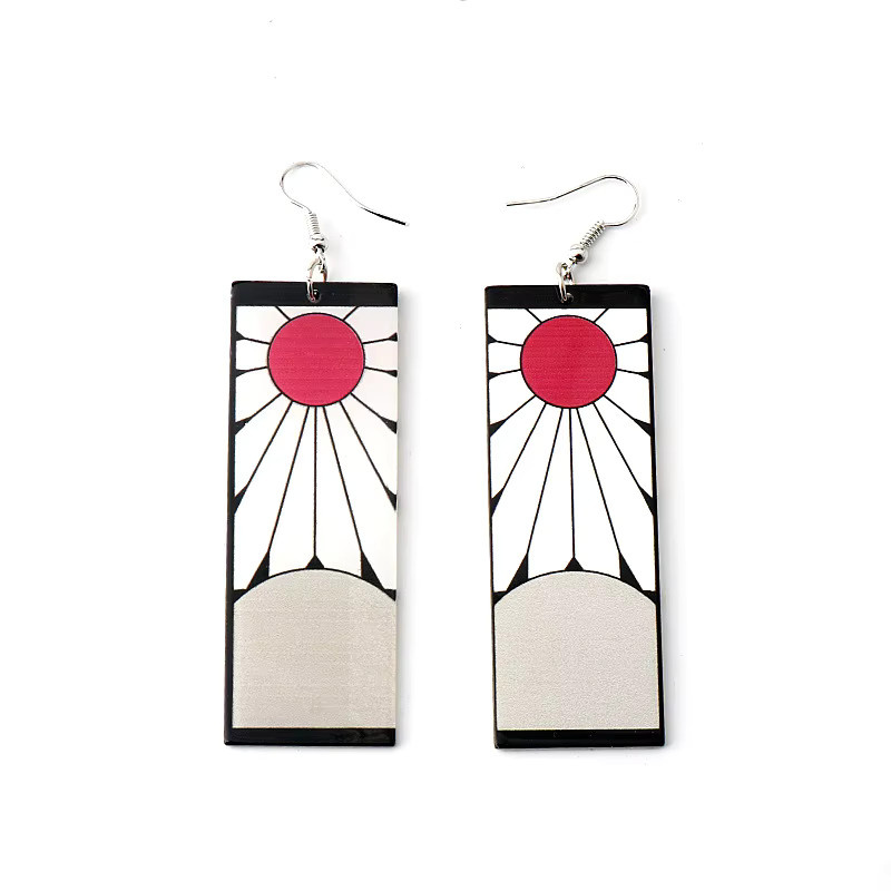 Bandai Schmuck-Set, Acryl, Ohrringe, Halskette, Schlüsselanhänger, Unisex - Bild 1