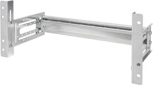 Digitus Professional Rack-Schienenadapter für DIN-Schienen, 4HE, Farbe: Silber - Bild 1