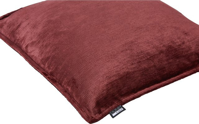 DONE Kissenhülle Fame in Rot aus Chenille, quadratisch - Bild 1