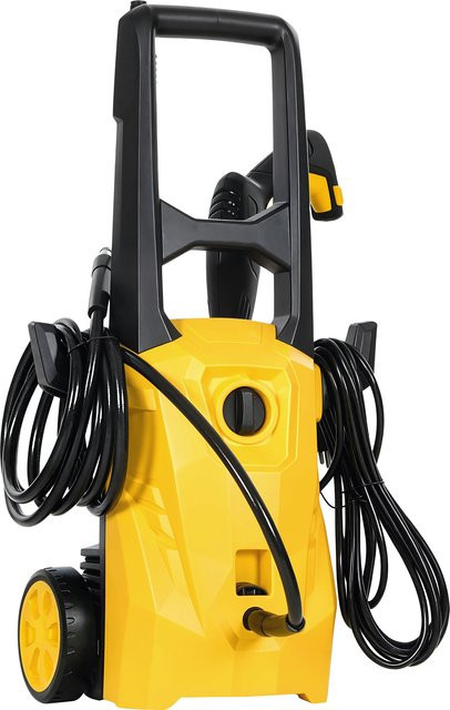 Outsunny Hochdruckreiniger 1600W mit 120 bar und 390 L/h, Gelb - Bild 1