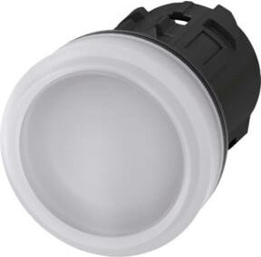 Siemens Indus.Sector Leuchtmelder weiß rund 22mm 3SU1001-6AA60-0AA0 - Bild 1