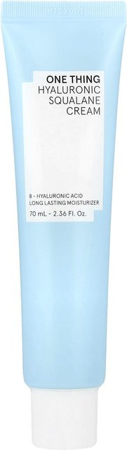 ONE THING Hyaluronsäure Squalan Creme, 70 ml, Trockene Haut - Bild 1
