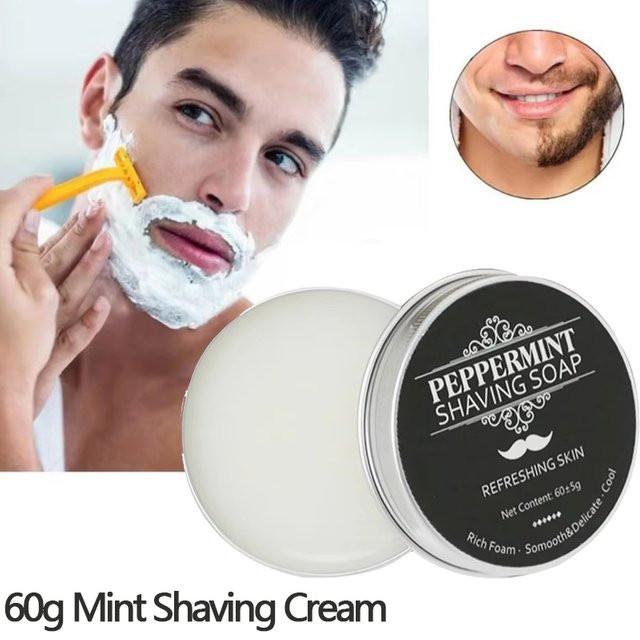 XMSJ Rasiercreme Minze, 60g, Gesicht, Unisex - Bild 1