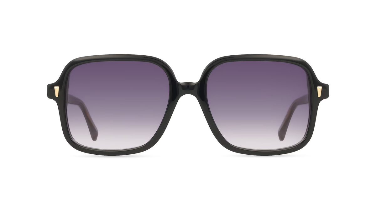 Sandro SA6055 Sonnenbrille, Vollrand, Quadratisch, Acetat, Damen, schwarz - Bild 1