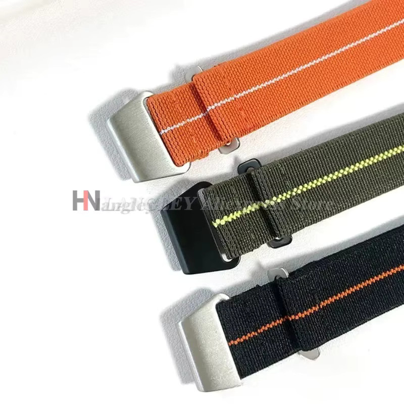 Uhrenarmband Textil/NATO, Nylon, Schwarz, Herren - Bild 3