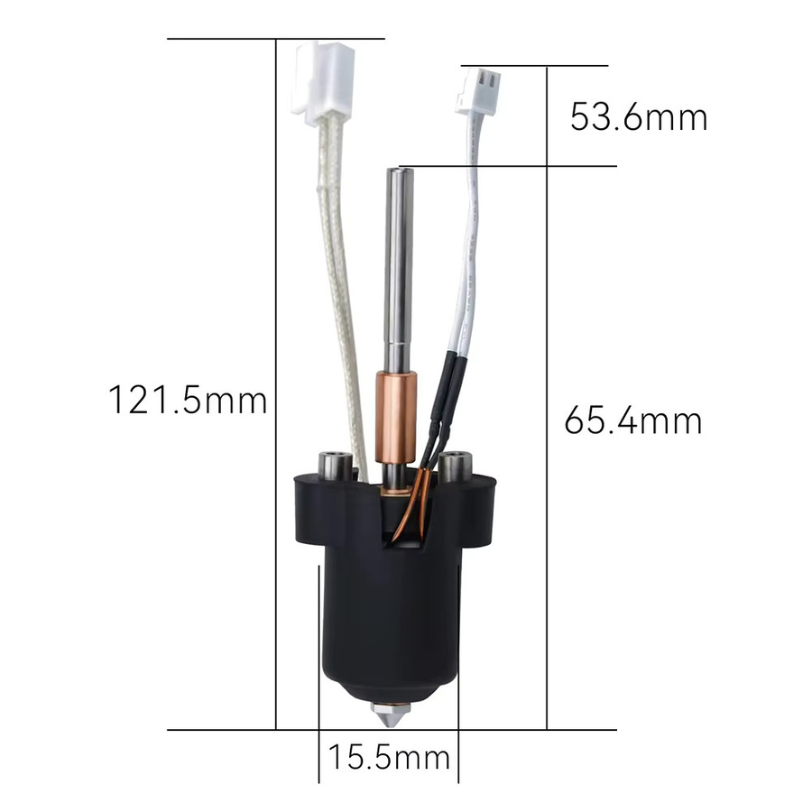 Creality Ender 3 V3 Plus Keramik-Hotend-Baugruppe für FDM-Drucker in Schwarz - Bild 2