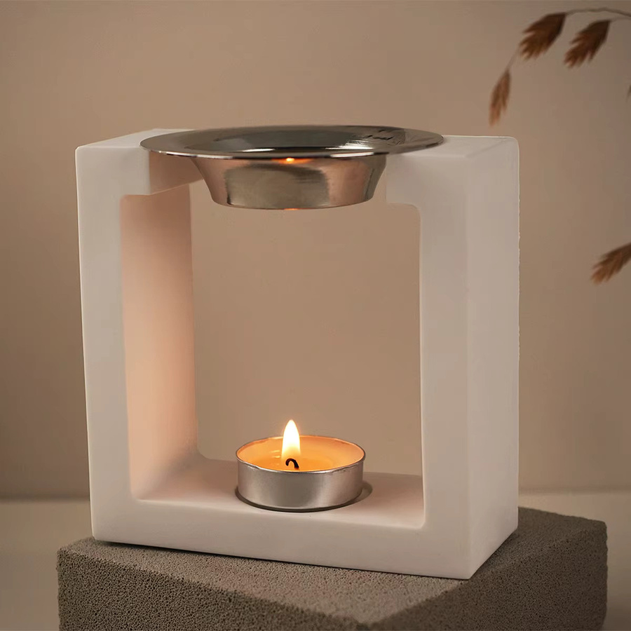 UDOCOOL Silikonform für ätherische Öl Diffusoren im Nordic Stil, Weiß - Bild 3