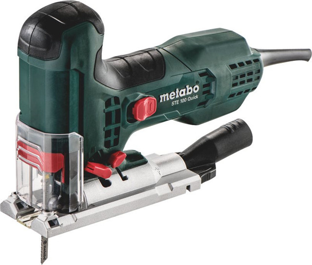 Metabo Elektro-Stichsäge STE 100 Quick mit 710 W Leistung in Grün, Rot, Grau und Schwarz - Bild 1