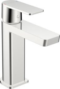 Hansa Waschtisch-Einhebelmischer HANSASTELA in Chrom mit schwenkbarer Ausladung von 134 mm - Bild 1