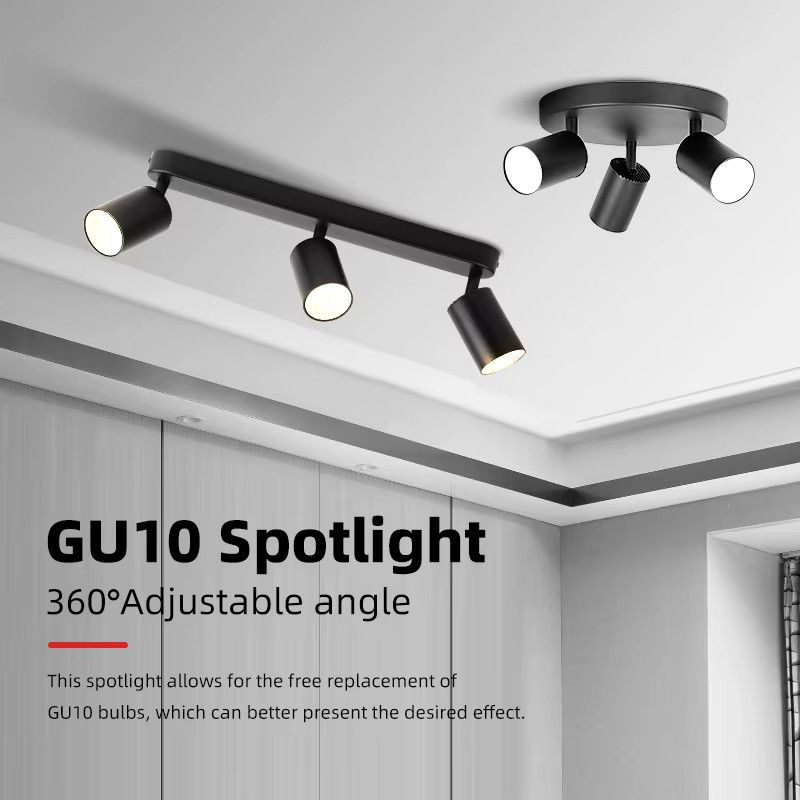 CANMEIJIA LED-Deckenleuchte GU10 Schienenstrahler für Schlafzimmer und Flur, 110 V 220 V - Bild 2