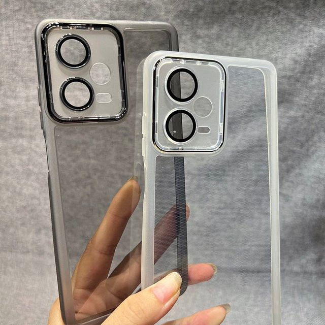 Stoßfeste Silikon-Handyhülle für Xiaomi Redmi Note 12 5G in Transparent - Bild 1
