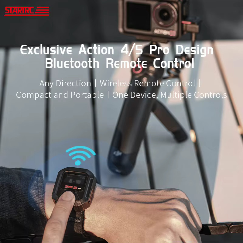 DJI Bluetooth Wireless Fernbedienung für OSMO ACTION 4, 5 Pro und 6 in Schwarz - Bild 2