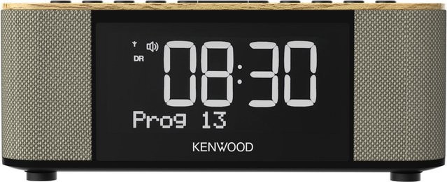 Kenwood Radiowecker CR-ST40-DAB-M in Holzoptik mit DAB/DAB+ in Braun - Bild 1