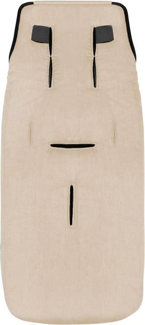 Werner Christ Baby Lammfell-Fußsack Cortina in Beige mit reflektierenden Elementen - Bild 1