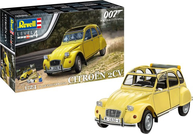 Revell James Bond Citroen 2 CV, Fahrzeug, 1:24 - Bild 1
