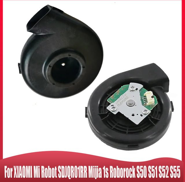 Ersatz-Lüftermotor Modul für Xiaomi Mi Robot SDJQR01RR Mijia 1s und Roborock S50 S51 S52 S55 in Schwarz - Bild 1