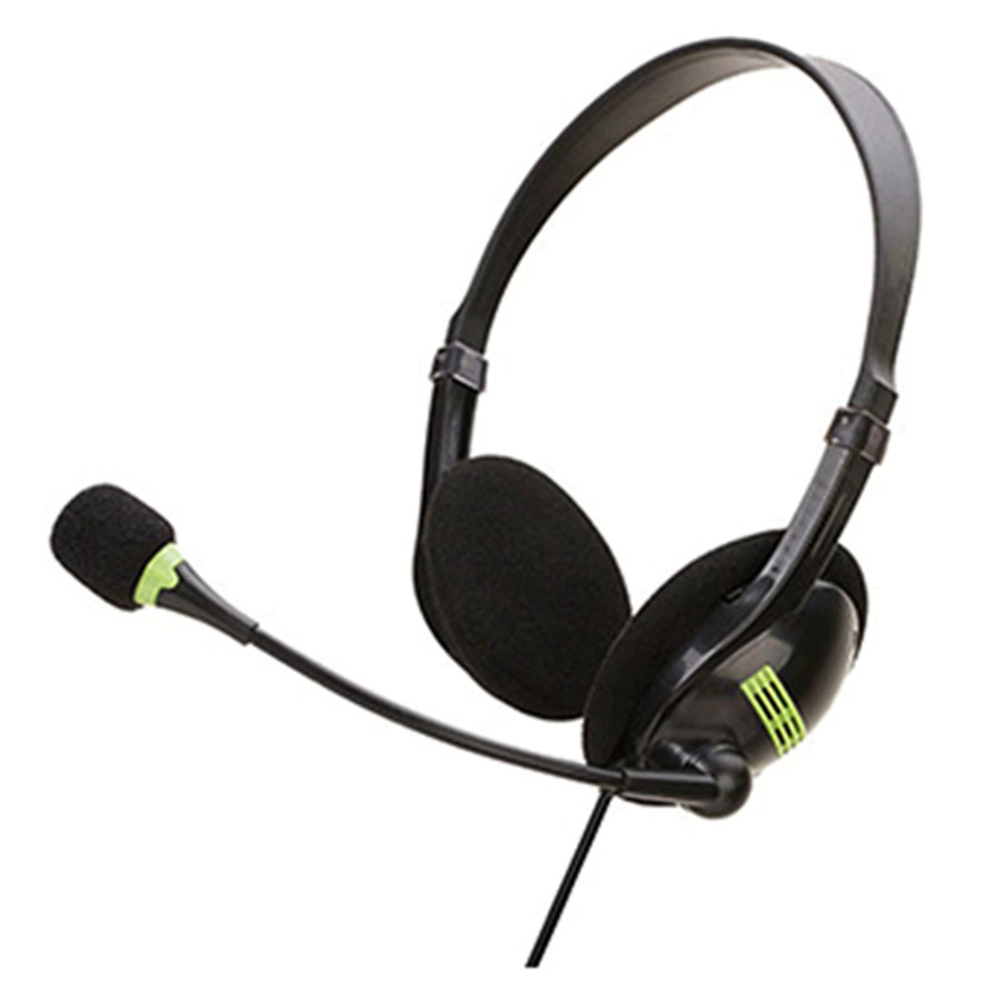 YOUTHINK Gaming-Headset On-Ear mit Mikrofon und 30-mm-Treibern in Schwarz für PC und Laptop mit 3,5-mm-Klinkenanschluss - Bild 2