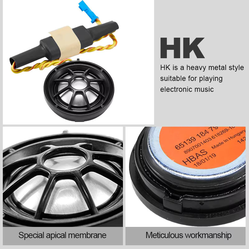 ALOONGACARR Hochwertiger professioneller Hochtöner Lautsprecher-Horn in Schwarz für BMW F10 F11 F15 F16 F20 F22 F23 F25 F26 F30 F32 F34 F47 F48 G20 G30 E60 E90 - Bild 3
