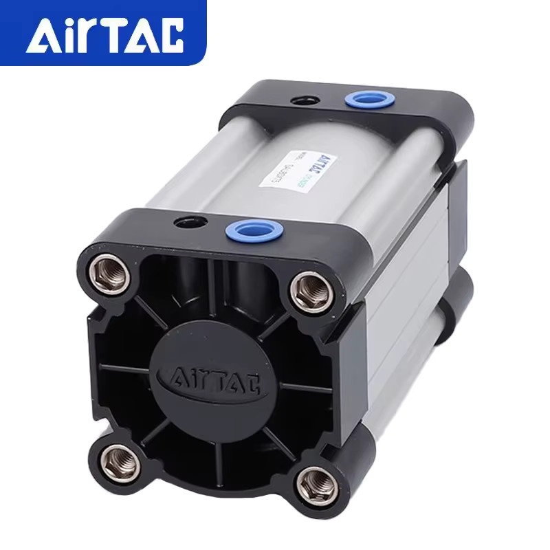 AirTAC SAU Hochdruck-Pneumatikzylinder mit Magnet in Silber - Bild 1