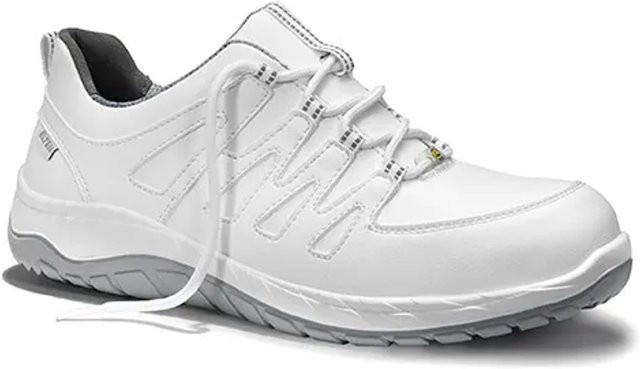 Elten Sicherheitshalbschuh Maddox White Low ESD S3 in Weiß, Größe 39 - Bild 1