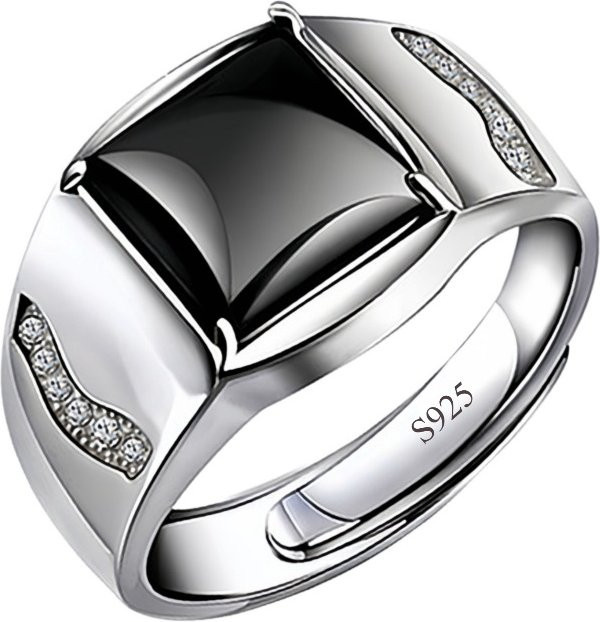 SAY Ring, 925 Silber, Vintage, Unisex - Bild 1