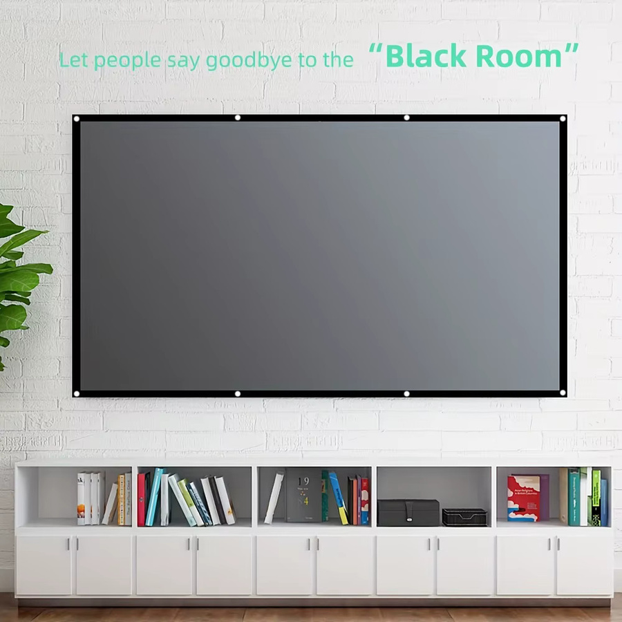 LEJIADA Faltbare Projektionswand für Heimkino, 152 bis 338 cm (60-133 Zoll) - Bild 4