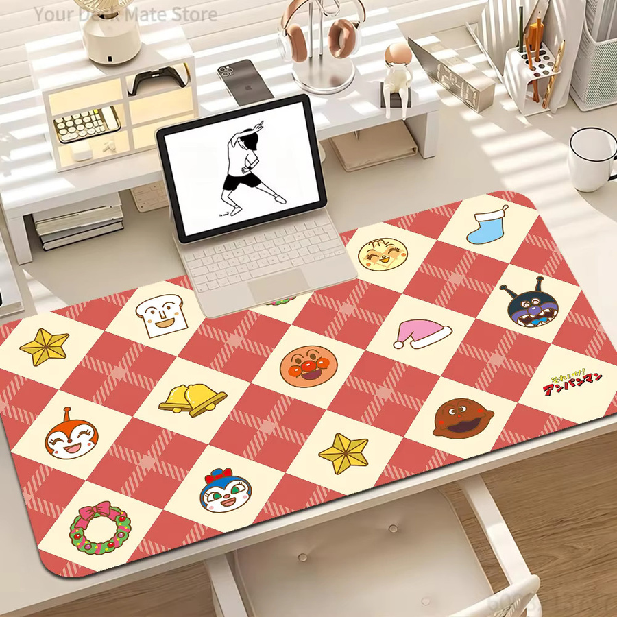 Bandai Anpanman Schreibunterlage für Kinder und Gaming, rutschfest und dick gepolstert, multicolour - Bild 2