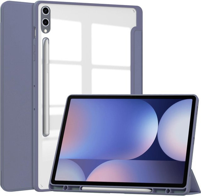 Transparente Schutzhülle mit Ständerfunktion für Samsung Galaxy Tab S10 Plus 12,4 Zoll - Bild 1