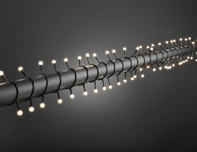 Konstsmide LED Motiv-Lichterkette Globes mit 160 warmweißen Leuchtmitteln für innen und außen - Bild 1