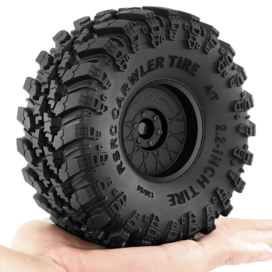 RS RC Crawler 2.2 Beadlock-Räder, Reifen, Felgen, 1:10 - Bild 2