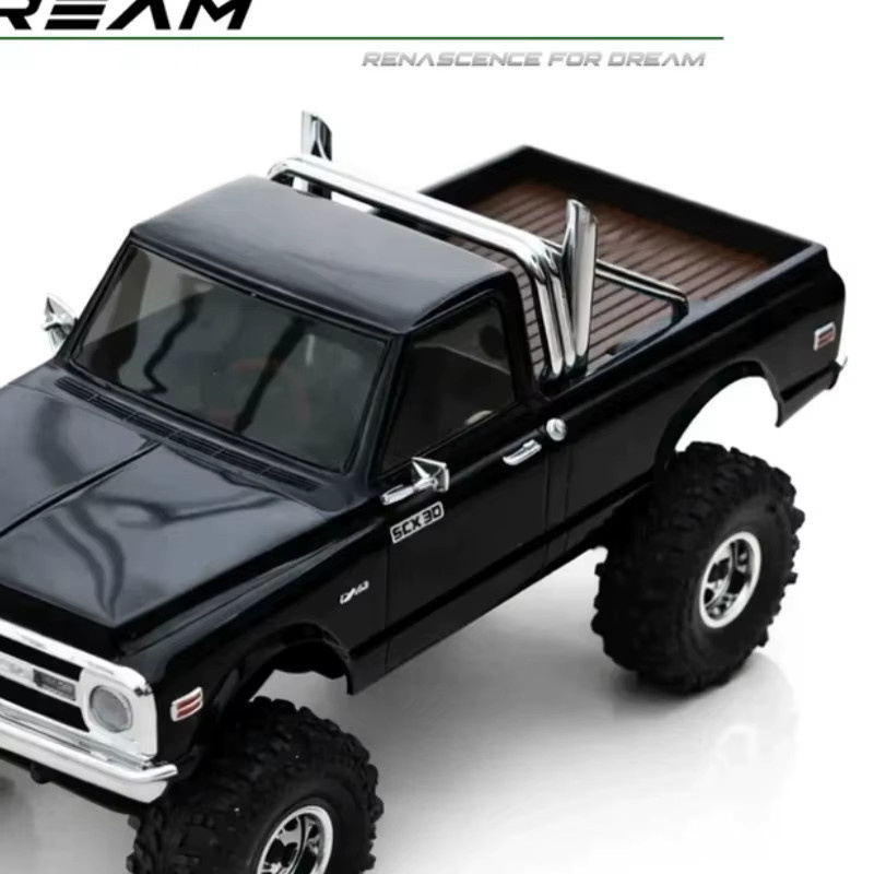 RCDream SCX30 K10 Pickup-Bett Holzmaserungspaneel, RC Crawler Upgrade-Teile, 1:30, ab 14 Jahren - Bild 5