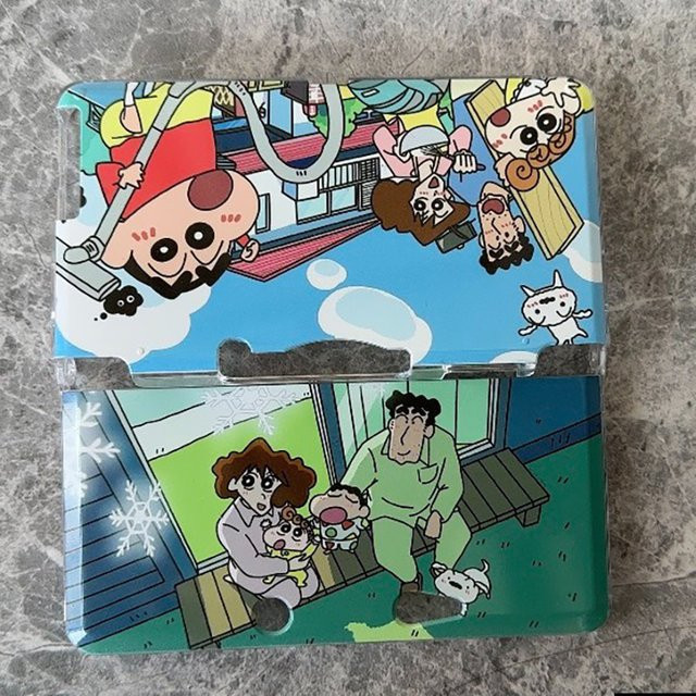 Bandai Crayon Shin-chan Schutzhülle aus transparenter Hartschale für Nintendo 3DS und NDS Modelle - Bild 1