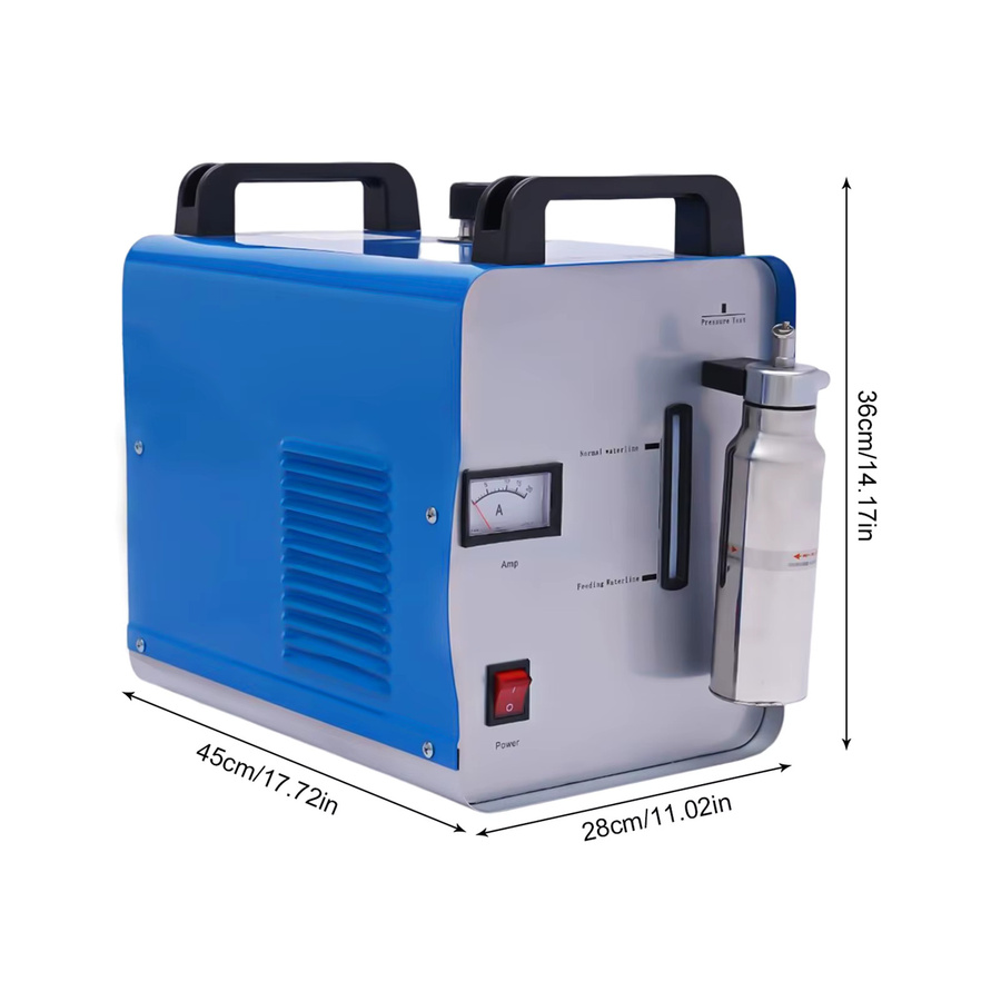CNCEST Wasserstoff-Sauerstoff-Flammenpolierer für Acrylpolieren und Metallschweißen, 2800 ℃, Blau - Bild 3