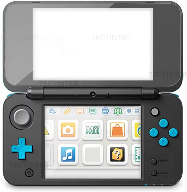 2er-Set Panzerglas Display-Schutzfolie für Nintendo Neue 2DS XL und 2DS LL in Transparent - Bild 1