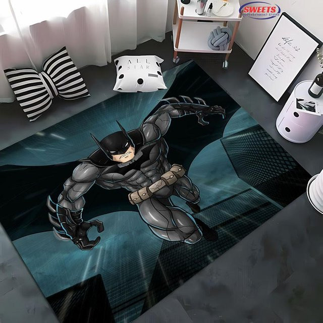 Batman Themen Teppich DC Comics, rutschfest und schallschluckend, bunt, B/B: 60 x 90 cm - Bild 1