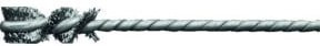 Düsenbürste Lessmann aus Edelstahl, Durchmesser: 8 mm, Schaft: 3,2 mm, Drahtstärke: 0,12 mm, Länge: 25 mm, Farbe: Silber - Bild 1