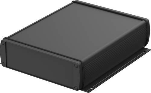 Bopla ABPH 1600-0200 WL ALUBOS_SET Flansch-Gehäuse aus Aluminium in Schwarz RAL 9005 matt, B/T/H: 24,0 x 19,0 x 6,0 cm - Bild 1