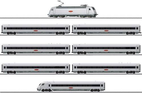 Märklin Metropolitan Express Train H0 Deutsche Bahn AG silbergrauer Set - Bild 1